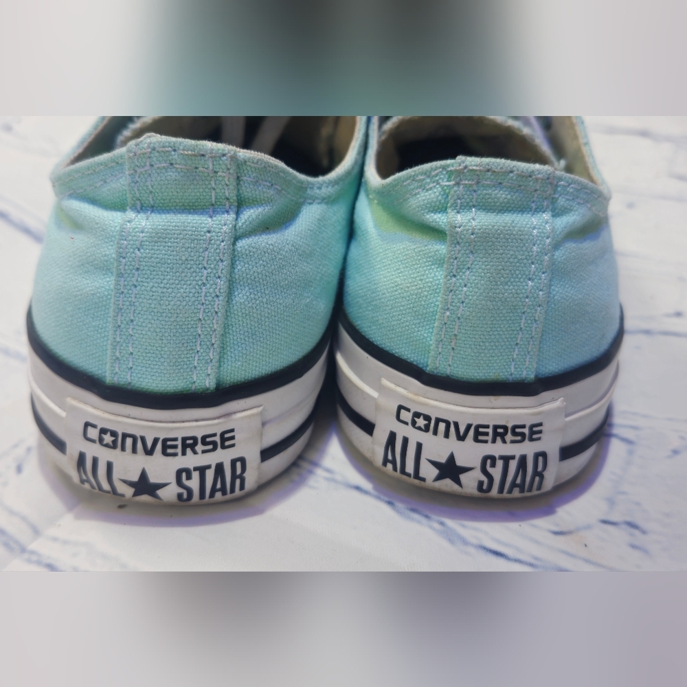 Converse Mint Green Sneakers Unisex Size MEN(3.5) WOMEN(5.5) image 2